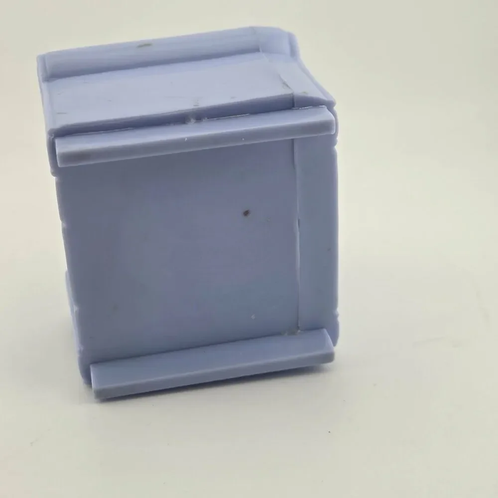 Loving Family Dollhouse Living Room Furniture Arm Chair Light Blue Mattel 2004